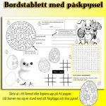 Påskpyssel till bänken - bild 1