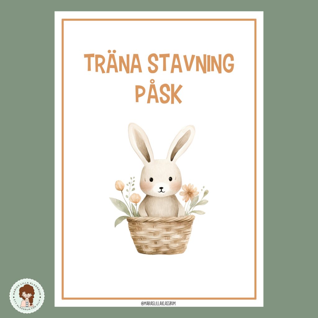Träna stavning Påsk