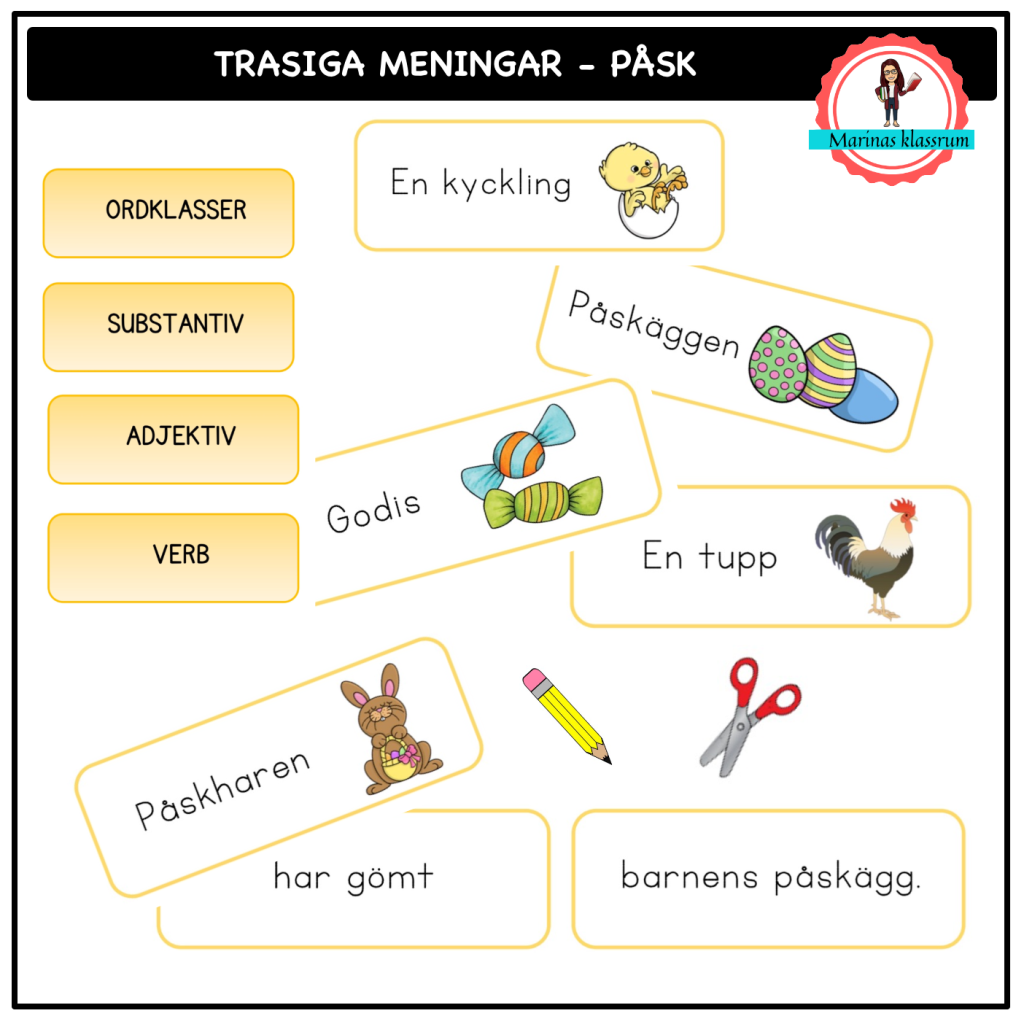 Trasiga meningar – påsk