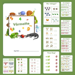 Vårmatte. Addition 1-10 - bild 1