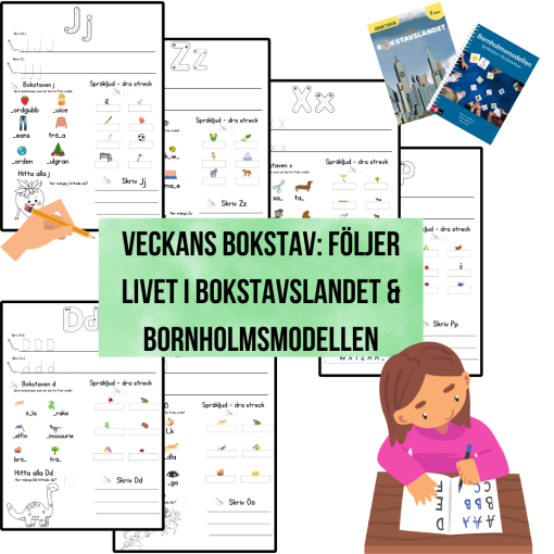 Veckans bokstav som följer Livet i B och Bornholm