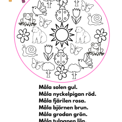 Läsmandala våren