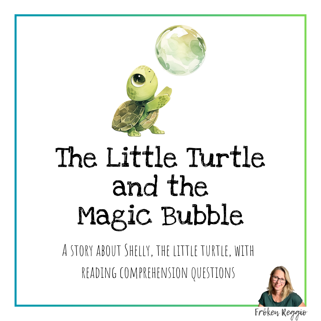 The little Turtle and the magic bubble