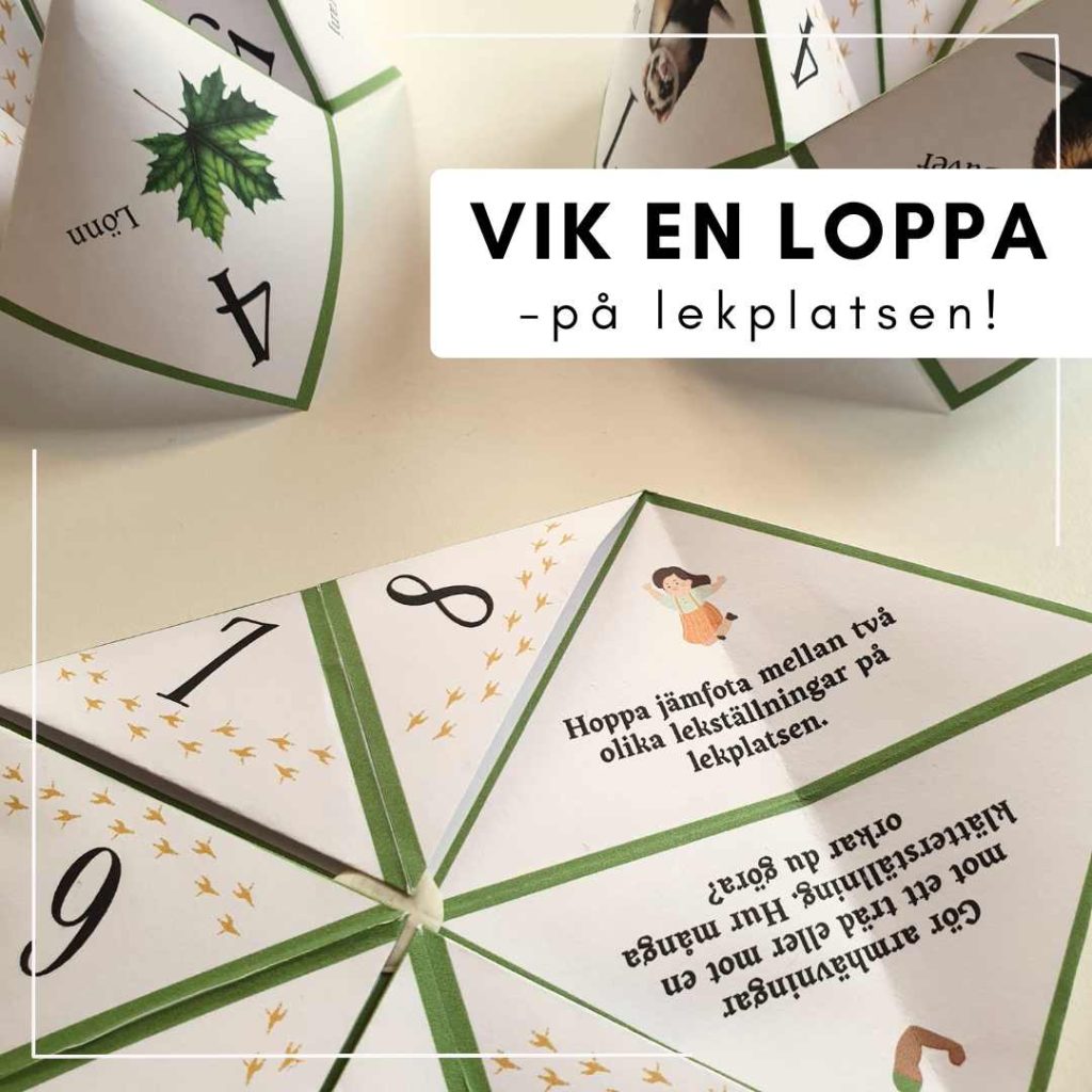 Vik en loppa – på lekplatsen