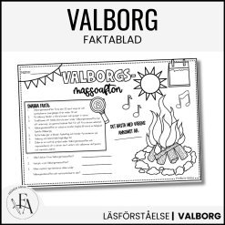 Faktablad: Valborg