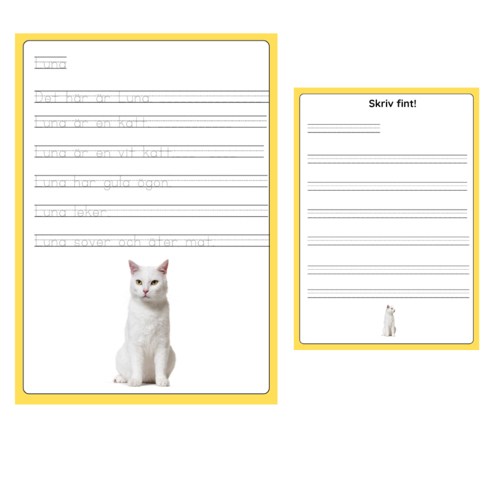 Jag läser och skriver 1