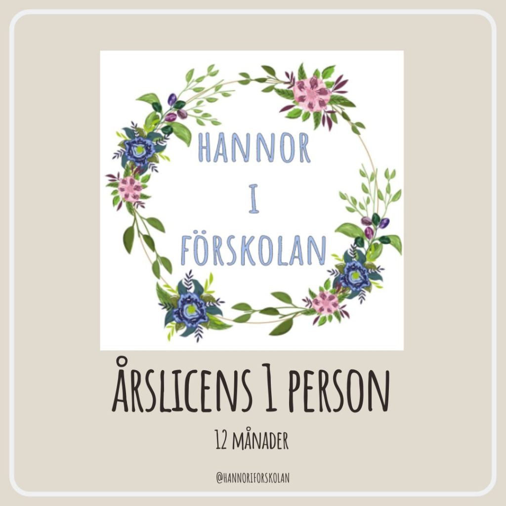 Årslicens 1 person (12 månader)