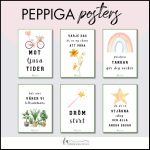 Vårposters med pepptema - bild 1