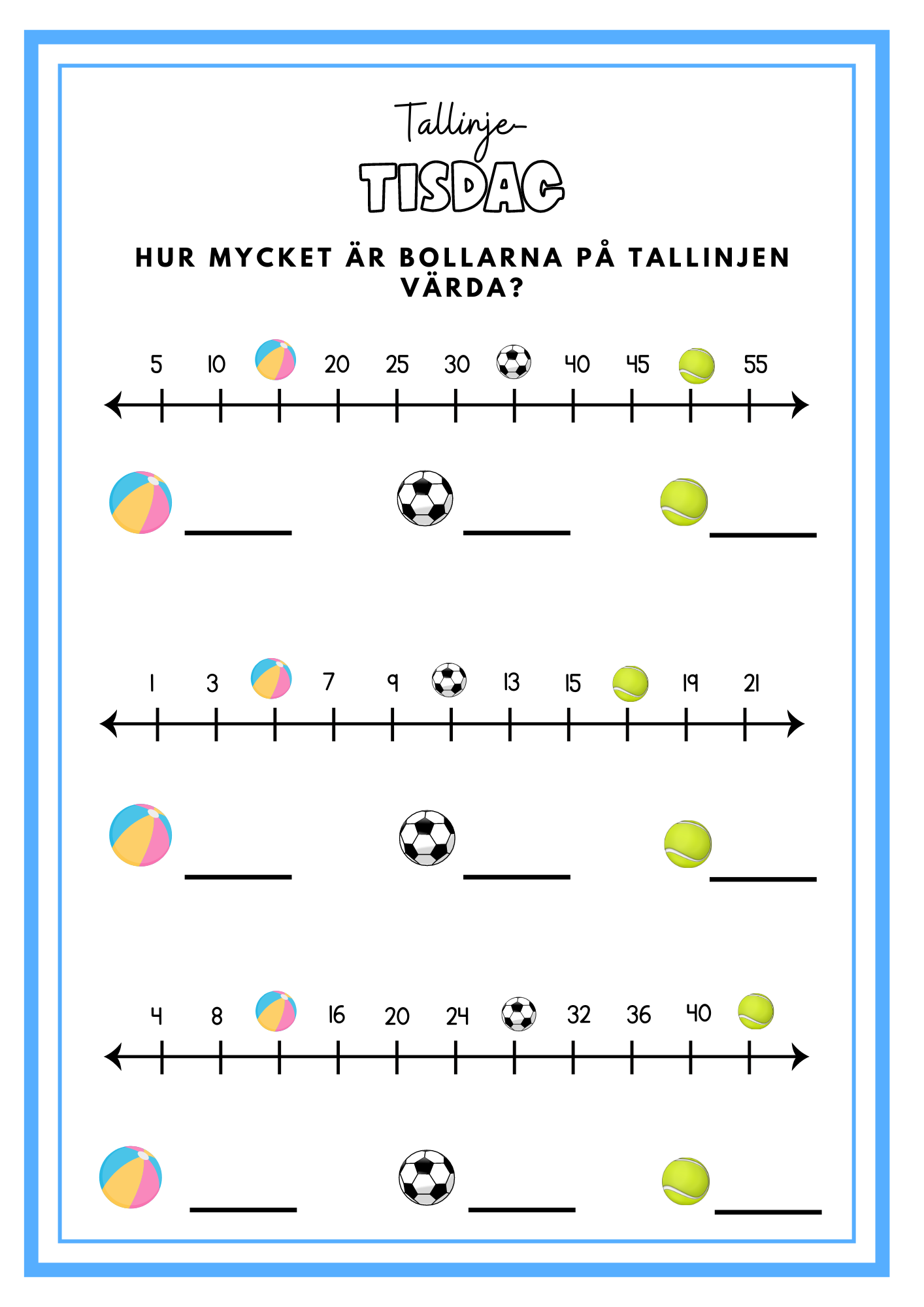 Morgonuppgifter maj (åk 2-3)