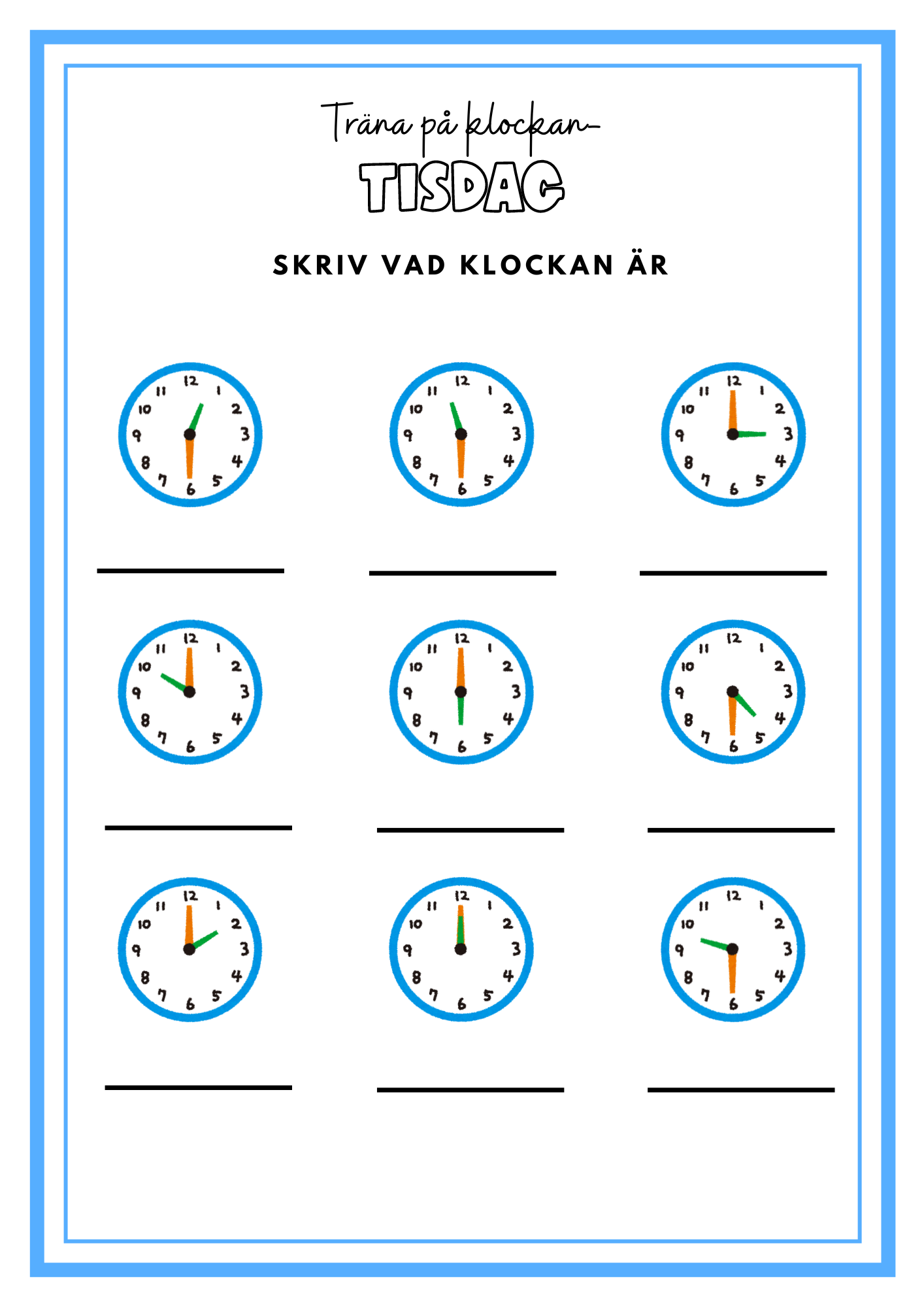 Morgonuppgifter april-24