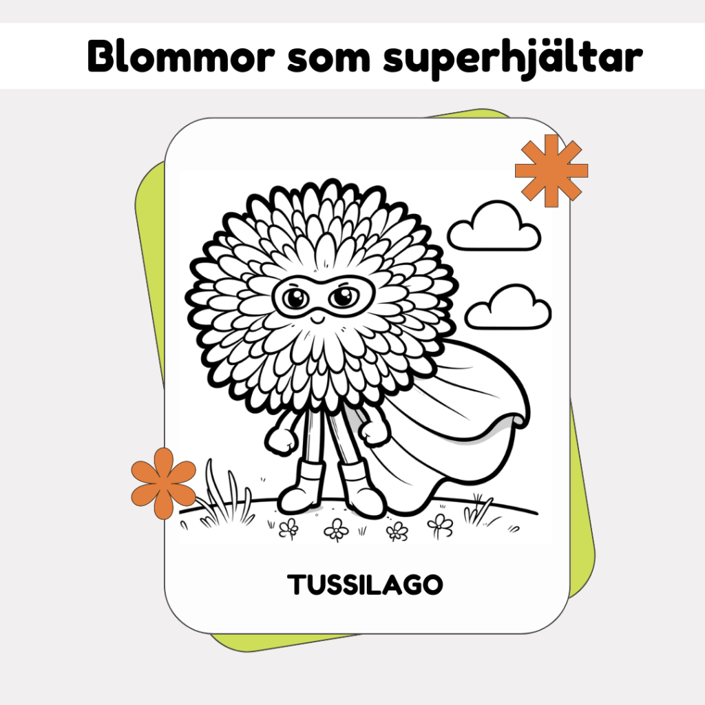 Blommor som superhjältar