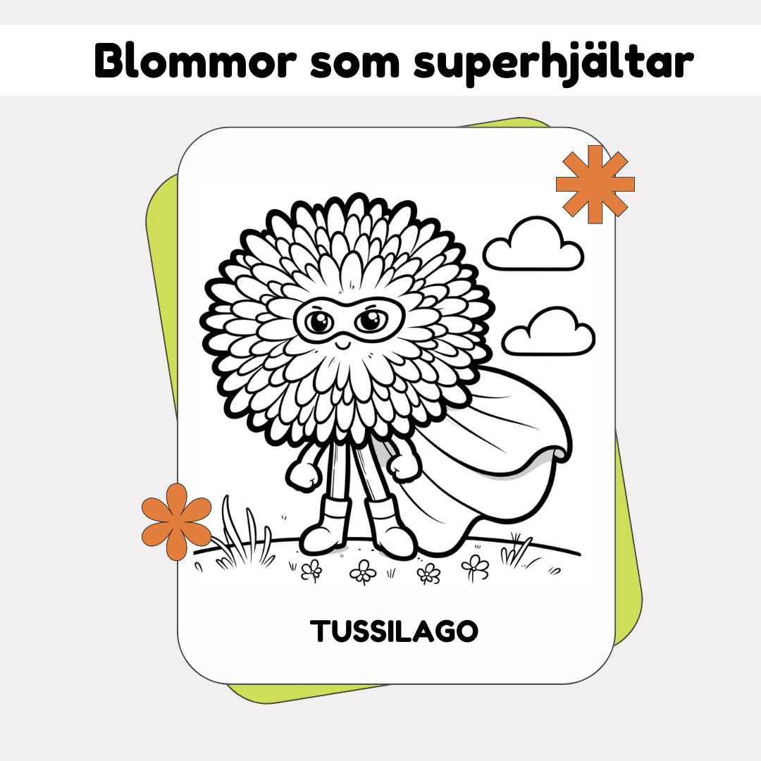 Blommor som superhjältar