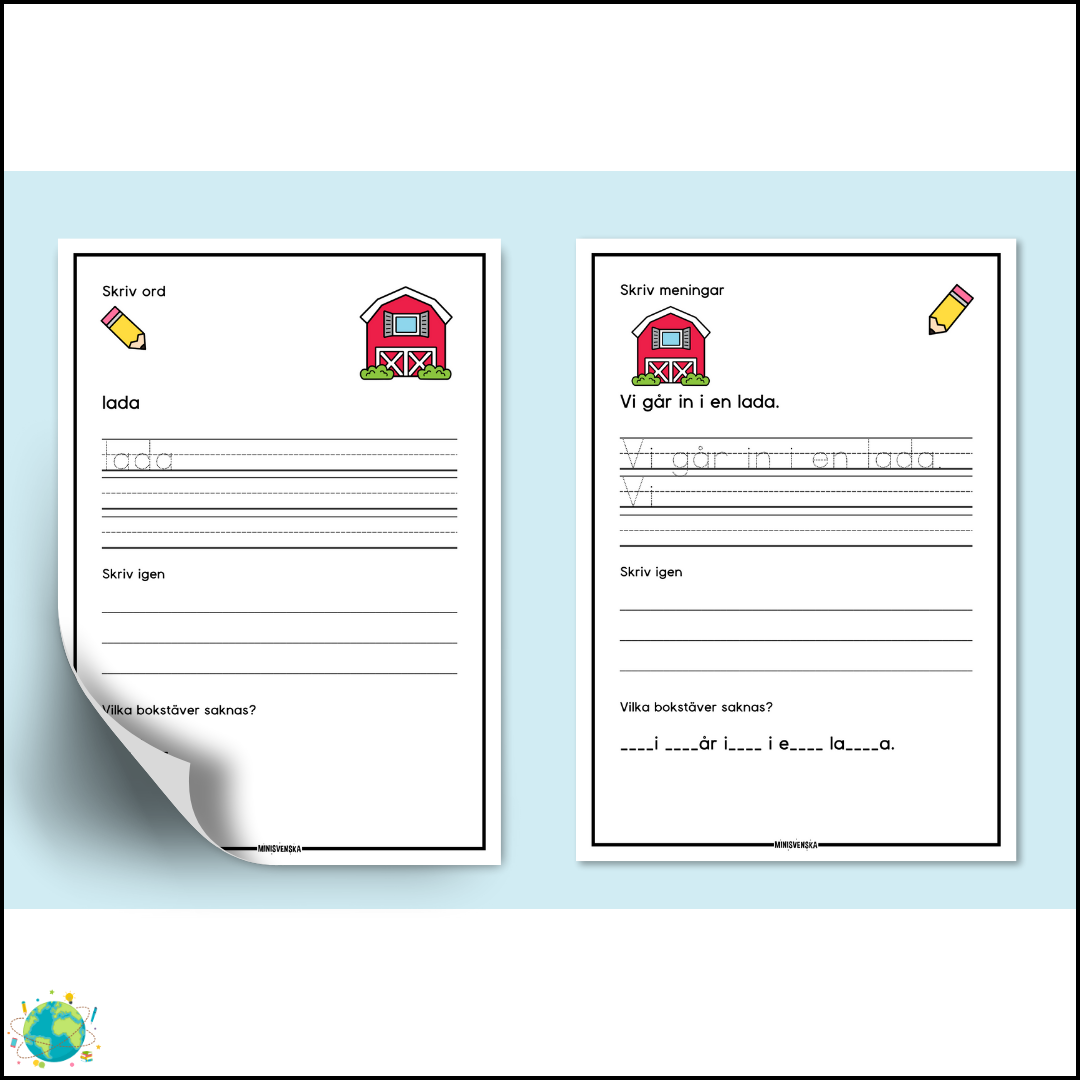 Skriv med bondgården