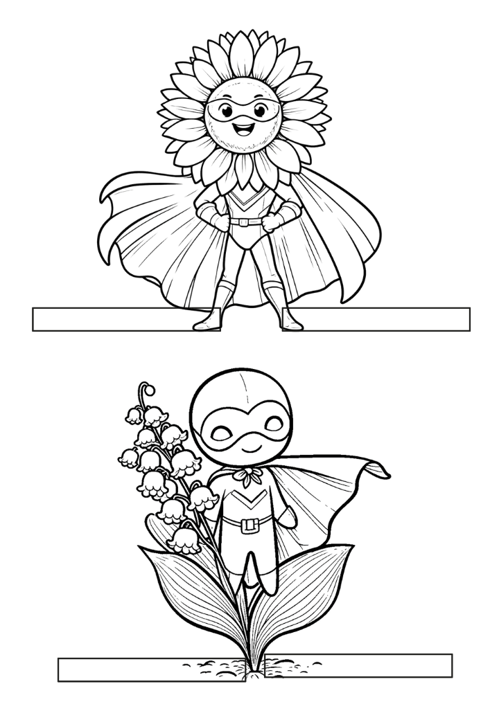 Blommor som superhjältar