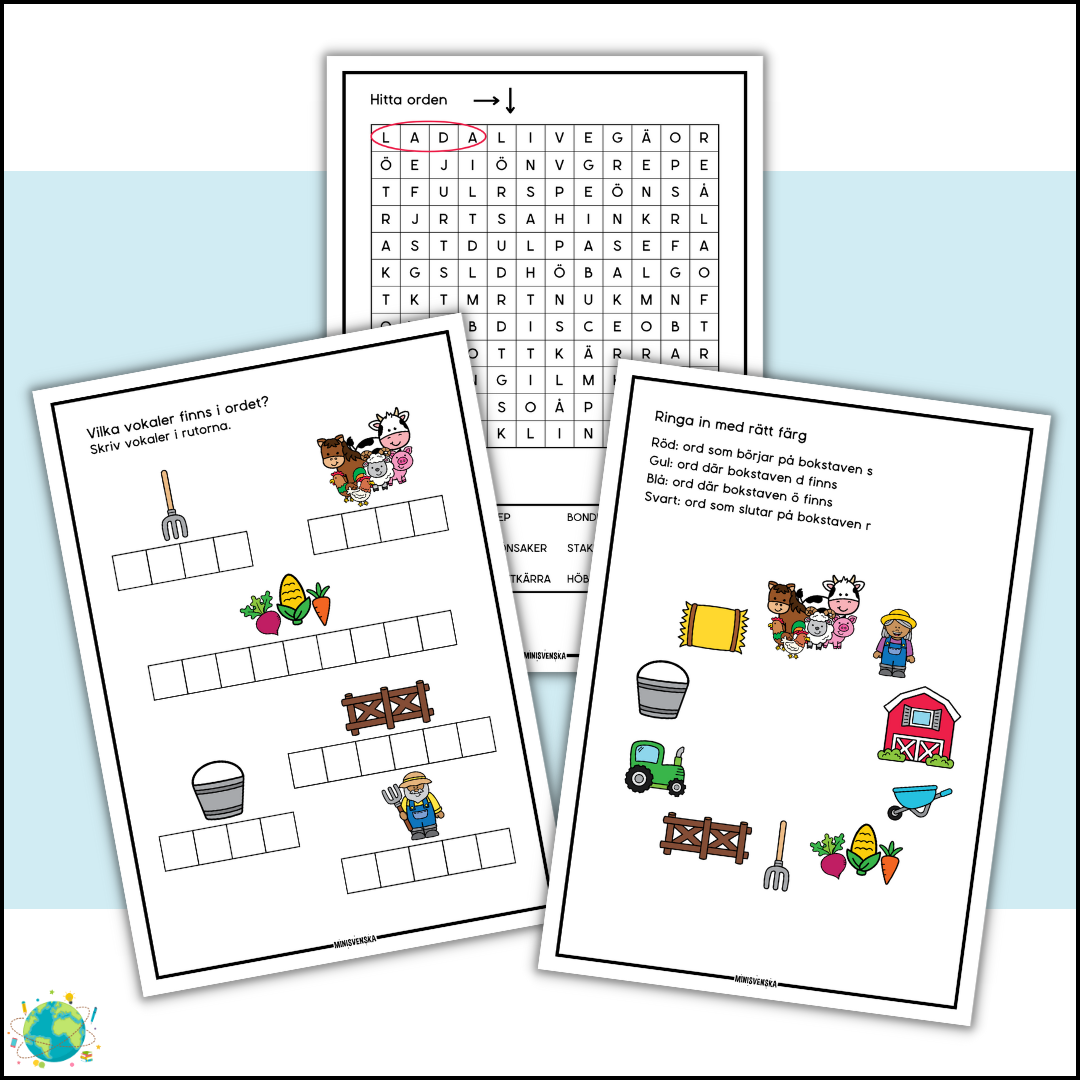 Skriv med bondgården