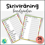 Bondgården – Skrivträning - bild 1