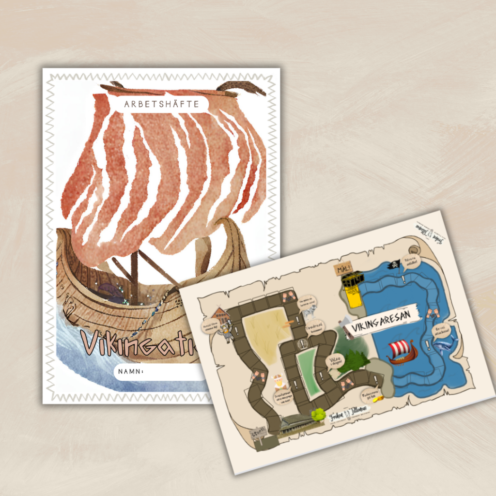 Vikingatiden arbetshäfte + vikingaresan