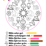 Läsmandala våren - bild 3