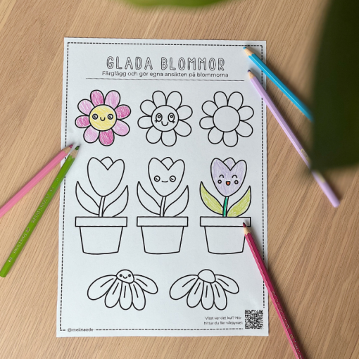 Vårpyssel- glada blommor