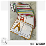 Bokstäver / Alfabetet med lera - bild 2