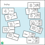 Räkna med bondgården – Pussel 1-20 - bild 3