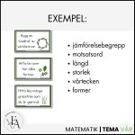 Skogsmatte / Utematte med Vårtecken – 48 uppdragskort - bild 3