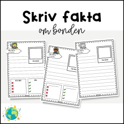 Skriv fakta om bonden