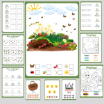 Vårmatte. Räkna till 10 - bild 3