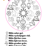 Läsmandala våren - bild 2