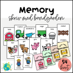 Skriv med bondgården – Memory - bild 1