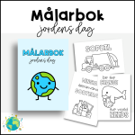 Jordens dag – Målarbok - bild 1