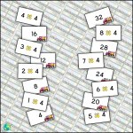 Bondgården – Multiplikationskort - bild 2