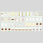 Vårmatte. Räkna till 10 - bild 4