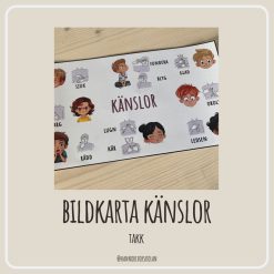 Bildkarta känslor