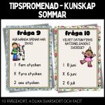 Tipspromenad – 10 st frågor – sommar – 2 - bild 2