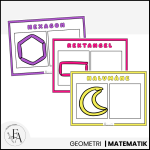 Former och geometriska figurer med leklera - bild 2