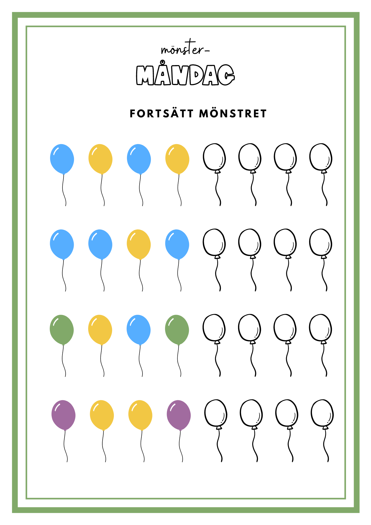 Morgonuppgifter april-24