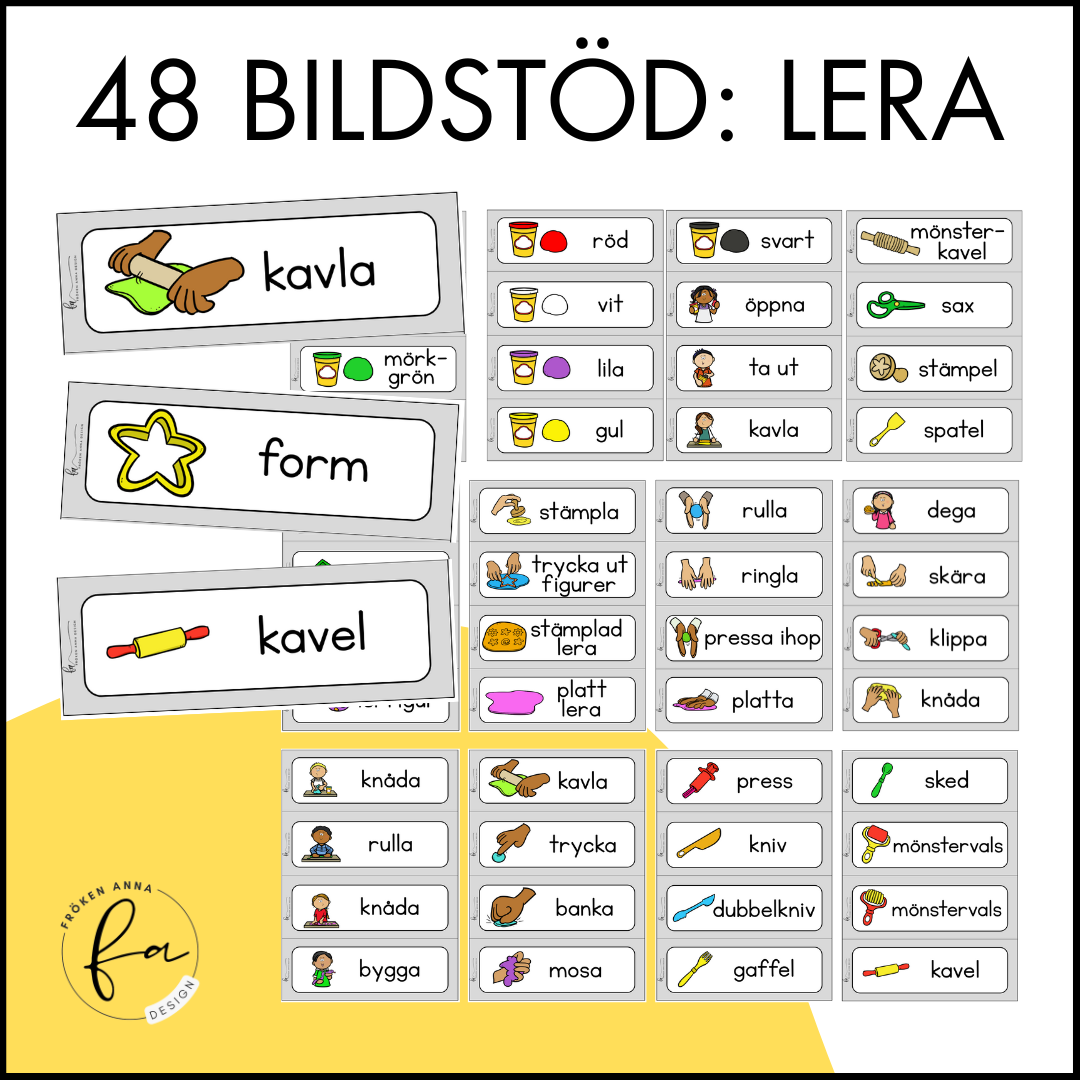 Bildstöd till lera
