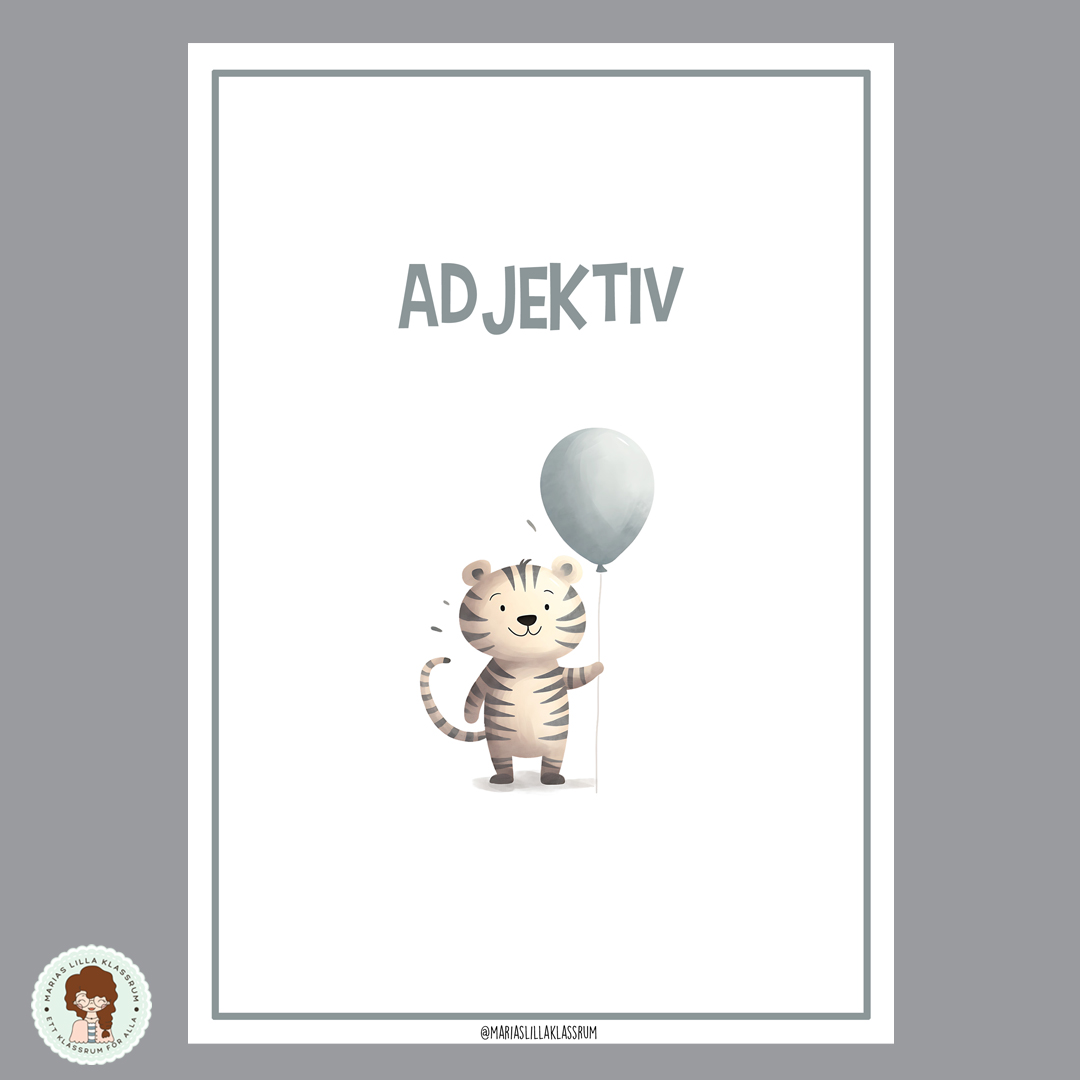 Adjektiv - Arbetshäfte