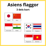 Asiens flaggor 3 del - bild 1