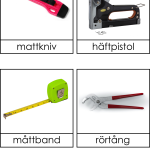 Verktyg 3 dels kort - bild 2