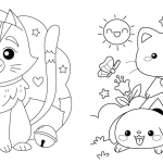 Målarbok – katter - bild 5