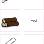 Rosa kort – bild och textkort - bild 3