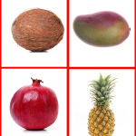 Lotto för yngre barn, frukter och bär. - bild 3