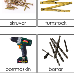 Verktyg 3 dels kort - bild 3