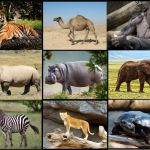 Mamma – unge ej svenska djur, bild och textkort - bild 3