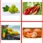 Lotto för yngre barn, frukter och bär. - bild 4