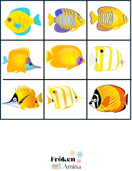 Förstoringsbilder fiskar