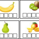 Frukt och bär stavningskort - bild 4