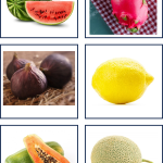 Lotto för yngre barn, frukter och bär. - bild 5